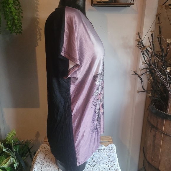 So Nice Collection Pink Short Sleeve With Black Backing XL - Picture 4 of 8